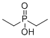structure of CAS# 813-76-3, Diethylphosphinic acid
