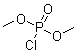 structure of CAS# 813-77-4, Phosphorochloridic acid dimethyl ester;Methyl phosphorochloridate; Chlorodimethoxyphosphine oxide; Chlorodimethylphosphate; Dimethoxyphosphinic chloride; Dimethyl chlorophosphate; Dimethyl chlorophosphonate; Dimethyl phosphochloridate; Dimethyl phosphorochloridate; Dimethyl phosphorochloride; Dimethyl phosphoryl chloridate; Dimethylphosphoryl chloride; O,O-Dimethyl phosphorochloridate; O,O-Dimethyl phosphorylchloridate; O,O-Dimethylphosphoryl chloride; Phosphorochloridic dimethyl ester