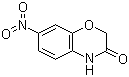 structure of CAS# 81721-86-0, 7-Nitro-2H-1,4-benzoxazin-3(4H)-one;7-Nitro-3,4-dihydro-2H-1,4-benzoxazin-3-one