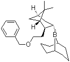 结构式 CAS# 81971-15-5, 9-硼双环[3.3.1]壬烷-诺卜醇苄醚加合物