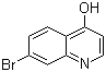 结构式 CAS# 82121-06-0, 7-溴-4-羟基喹啉
