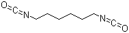 1,6-Diisocyanatohexane molecular structure (CAS 822-06-0)