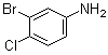 structure of CAS# 823-54-1, 3-Bromo-4-chloroaniline;3-Bromo-4-chlorophenylamine