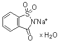 结构式 CAS# 82385-42-0, 糖精钠盐水合物