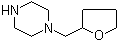 structure of CAS# 82500-35-4, 1-(Tetrahydro-2-furylmethyl)piperazine;1-[(Tetrahydro-2-furanyl)methyl]piperazine