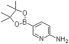结构式 CAS# 827614-64-2, 2-氨基吡啶-5-硼酸频哪醇酯