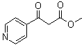 结构式 CAS# 829-45-8, 3-氧代-3-(4-吡啶基)丙酸甲酯