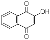 structure of CAS# 83-72-7, 2-Hydroxy-1,4-naphoquinone;C.I. 75480; 2-Hydroxy-p-naphthoquinone