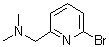 structure of CAS# 83004-11-9, 6-Bromo-N,N-dimethyl-2-pyridinemethanamine;(6-Bromopyridin-2-ylmethyl)dimethylamine