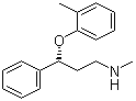 structure of CAS# 83015-26-3, (R)-Tomoxetine;N-Methyl-3-(2-methylphenoxy)benzenepropanamine