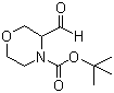 structure of CAS# 833474-06-9, N-Boc-3-morpholinecarbaldehyde