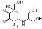 结构式 CAS# 83480-29-9, 伏格列波糖; 5-(1,3-二羟基丙烷-2-基氨基)-1-(羟甲基)-1,2,3,4-环己四醇