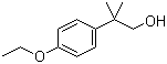 结构式 CAS# 83493-63-4, 2-(4-乙氧基苯基)-2-甲基丙醇