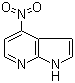 结构式 CAS# 83683-82-3, 4-硝基-7-氮杂吲哚
