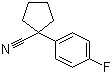 结构式 CAS# 83706-50-7, 1-(4-氟苯基)环戊甲腈