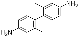 2,2'-Dimethyl[1,1'-biphenyl]-4,4'-diamine molecular structure (CAS 84-67-3)