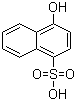 1-Naphthol-4-sulfonic acid  molecular structure (CAS 84-87-7)