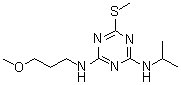 structure of CAS# 841-06-5, Metoprotryne;2-Methylthio-4-isopropylamino-6-(gamma-methoxypropylamino)-s-triazine; G 36393; Gesaran; Gesaran 25; Methoproptryne; Methoprotryn; Methoprotryne; Methotryne; Metoprotryn