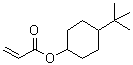 structure of CAS# 84100-23-2, 4-tert-Butylcyclohexyl acrylate;Blemmer TBCHA; CD 217; Genomer 1119; Laromer TBCH; SR 217; Sartomer CD 217