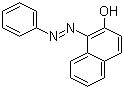 structure of CAS# 842-07-9, Sudan I;1-Phenylazo-2-naphthol; C.I. 12055; Solvent Yellow 14