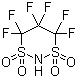 结构式 CAS# 84246-29-7, 1,1,2,2,3,3-六氟丙烷-1,3-二磺酰亚胺