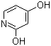 structure of CAS# 84719-31-3, 2,4-Dihydroxypyridine;Pyridine-2,4-diol