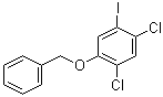 structure of CAS# 847560-51-4, 1-Benzyloxy-2,4-dichloro-5-iodobenzene