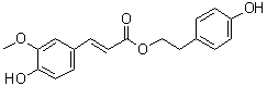 结构式 CAS# 84873-15-4, 4-羟基苯乙基 反式-阿魏酸酯