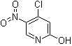 structure of CAS# 850663-54-6, 4-Chloro-5-nitropyridin-2-ol;4-Chloro-5-nitro-2(1H)-pyridinone