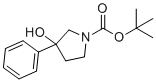 structure of CAS# 851000-71-0, Tert-butyl 3-hydroxy-3-phenylpyrrolidine-1-carboxylate;1-Boc-3-phenyl-3-hydroxypyrrolidine
