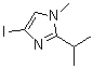 结构式 CAS# 851870-24-1, 4-碘-1-甲基-2-异丙基咪唑