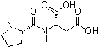 结构式 CAS# 85227-98-1, L-脯氨酰-L-天冬氨酸