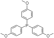 Tris(4-methoxyphenyl)phosphine molecular structure (CAS 855-38-9)