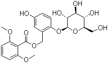 Curculigoside molecular structure (CAS 85643-19-2)