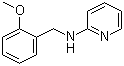 结构式 CAS# 856855-87-3, N-[(2-甲氧基苯基)甲基]-2-吡啶胺
