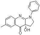结构式 CAS# 856925-71-8, (-)-Blebbistatin