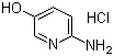 结构式 CAS# 856965-37-2, 2-氨基-5-羟基吡啶盐酸盐