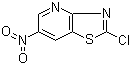 结构式 CAS# 857970-02-6, 2-氯-6-硝基噻唑并[4,5-b]吡啶