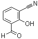 结构式 CAS# 858478-91-8, 3-甲酰基-2-羟基苯甲腈