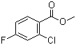 结构式 CAS# 85953-29-3, 2-氯-4-氟苯甲酸甲酯