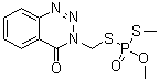 结构式 CAS# 86-50-0, 谷硫磷