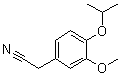 3-甲氧基-4-(异丙氧基)苯乙腈分子结构 (CAS 861069-45-6)
