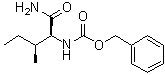 结构式 CAS# 86161-49-1, [(1S,2S)-1-(氨基羰基)-2-甲基丁基]氨基甲酸苄酯
