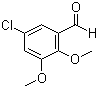 5-Chloro-2,3-dimethoxybenzaldehyde molecular structure (CAS 86232-28-2)