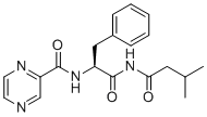 structure of CAS# 862894-96-0, Bortezomib Impurity 4;(S)-N-(1-(3-Methylbutanamido)-1-oxo-3-phenylpropan-2-yl)pyrazine-2-carboxamide