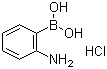 结构式 CAS# 863753-30-4, 2-氨基苯硼酸盐酸盐
