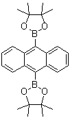 结构式 CAS# 863992-56-7, 9,10-蒽二硼酸二(频哪醇)酯