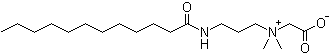 结构式 CAS# 86438-79-1, 椰油酰胺丙基甜菜碱; N-椰油酰胺丙基-N,N-二甲基甘氨酸内盐