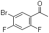 structure of CAS# 864773-64-8, 5'-Bromo-2',4'-difluoroacetophenone;1-(5-Bromo-2,4-difluorophenyl)ethanone