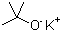 structure of CAS# 865-47-4, Potassium tert-butanolate;Potassium tert-butylate; Potassium tert-butoxide; KtB